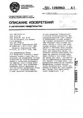 Формирователь тестов (патент 1260963)