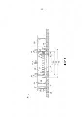 Смесительное устройство вихревого типа для реактора гидроочистки с нисходящим потоком (патент 2640070)
