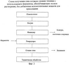Способ получения фруктовых и овощных соков (патент 2264138)