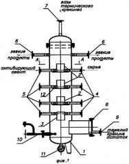 Реактор для жидкофазного термического крекинга (патент 2345121)