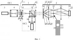 Двухканальный дифракционный фазовый микроскоп (патент 2608012)