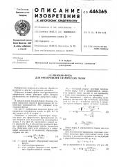 Пазовая фреза для фрезерования сферических пазов (патент 446365)