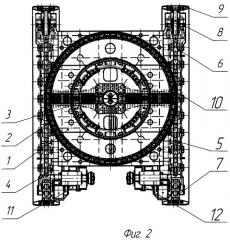 Гусеничная ходовая тележка карьерного экскаватора (патент 2455429)