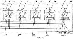Многофазная преобразовательная подстанция большой мощности (патент 2260234)