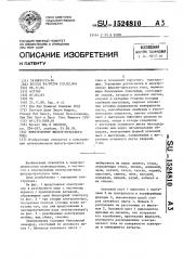 Электролизер фильтр-прессного типа (патент 1524810)