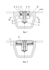 Заглушка для вварного гнезда палубы судна (патент 2625396)