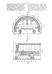 Устройство для монтажа сборных элементов туннельной обделки (патент 1346807)