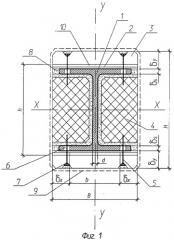 Способ огнезащиты двутавровой колонны здания (патент 2518599)