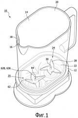 Устройство блендера с узлом ножа (патент 2491876)