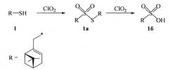 Сульфопроизводные α-пинена (патент 2657730)