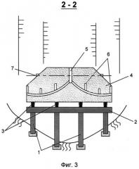 Способ возведения противолавинного сооружения комбинированной конструкции (патент 2559279)