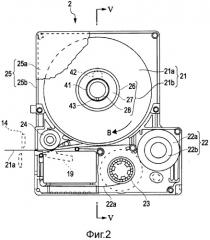 Ленточный картридж и ленточное печатающее устройство (патент 2543424)