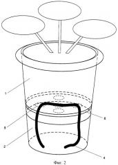 Цветочный горшок (патент 2447648)