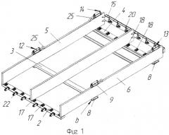 Универсальная кассета преимущественно для транспортно-пусковых контейнеров (патент 2567677)