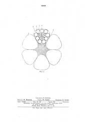 Способ изготовления фасоннопрядного проволочного каната (патент 490890)