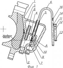 Устройство для заправки маслом двухкамерной буксы моторно-осевого подшипника (патент 2273580)