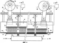 Иглопробивная машина, оснащенная устройством для измерения глубины проникания игл (патент 2279499)