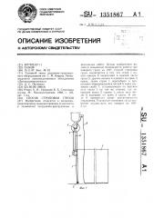 Способ строповки грузов (патент 1351867)