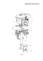 Подвесной лодочный мотор (патент 2583991)