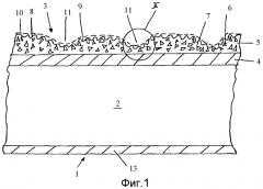 Способ изготовления напольной панели с высокими противоскользящими свойствами (патент 2464396)