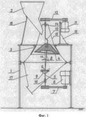 Устройство для измельчения сыпучих материалов (патент 2552362)
