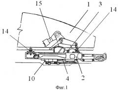 Узел расцепки откидной части фонаря самолета (патент 2359865)