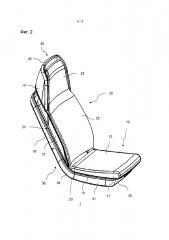 Сиденье транспортного средства, в частности пассажирское сиденье для автобуса (патент 2664855)