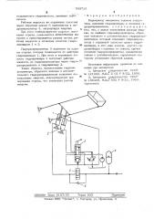Гидропривод механизма подъема погрузчика (патент 543715)