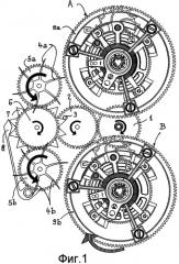 Часовой механизм (патент 2364908)