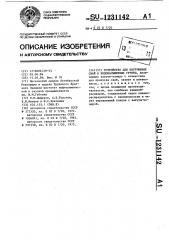 Устройство для погружения свай в водонасыщенные грунты (патент 1231142)