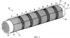 Плетеная текстильная оплетка и способ ее изготовления (патент 2663397)