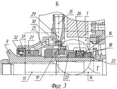 Роликолопастной компрессор с устройством торцевого уплотнения вала и способ его разгрузки от осевых сил (патент 2301358)