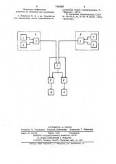 Устройство для определения места повреждения тяговой сети электрифицированной железной дороги (патент 740555)