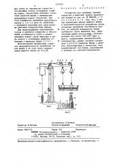 Устройство для пробивки сливных отверстий в шлаковых корках шлаковозных ковшей (патент 1278362)
