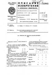 Средство для очистки канализационных труб (патент 722945)