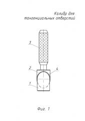 Калибр для тангенциальных отверстий (патент 2584264)