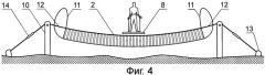 Опора с несущей поверхностью для слалома на платформе на воздушной подушке (патент 2364534)