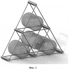 Комплект деталей для изготовления стеллажа для хранения бутылей в горизонтальном положении и стеллаж, изготовленный из этого комплекта (патент 2650480)