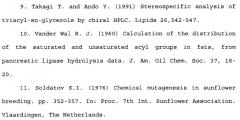 Масло, семена и растения подсолнечника с модифицированным распределением жирных кислот в молекуле триацилглицерина (патент 2502793)