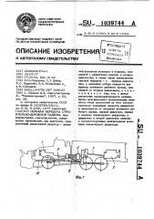 Силовая передача строительно-дорожной машины (патент 1039744)