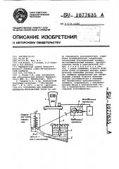 Устройство для измерения плотности флотационных пульп (патент 1077635)
