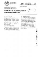 Слоистый огнеупор (патент 1310246)