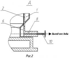 Система охлаждения колпака реактора для выращивания поликристаллического кремния (патент 2451118)