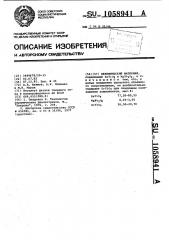 Керамический материал (патент 1058941)
