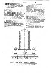 Виброударная площадка для формования изделий из бетонных смесей (патент 632572)