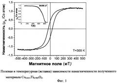 Способ получения ферромагнитного полупроводникового материала (патент 2361320)