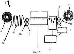 Способ изготовления полосы из нанокристаллического материала и устройство для изготовления тороидального сердечника, намотанного из этой полосы (патент 2342725)