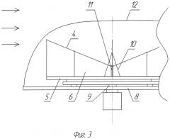 Роторный ветродвигатель (патент 2569469)