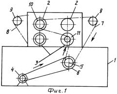 Молотильно-сепарирующее устройство для обмолота зернобобовых культур (патент 2267253)