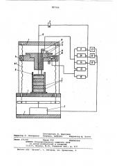 Устройство для испытания образцоввысокоэластичных материалов насжатие (патент 807123)